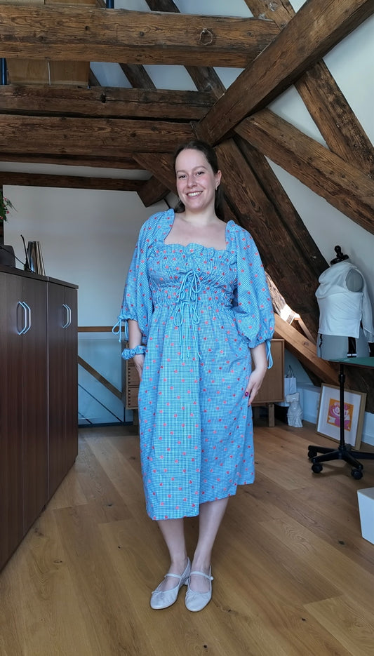 vichy blue/white
