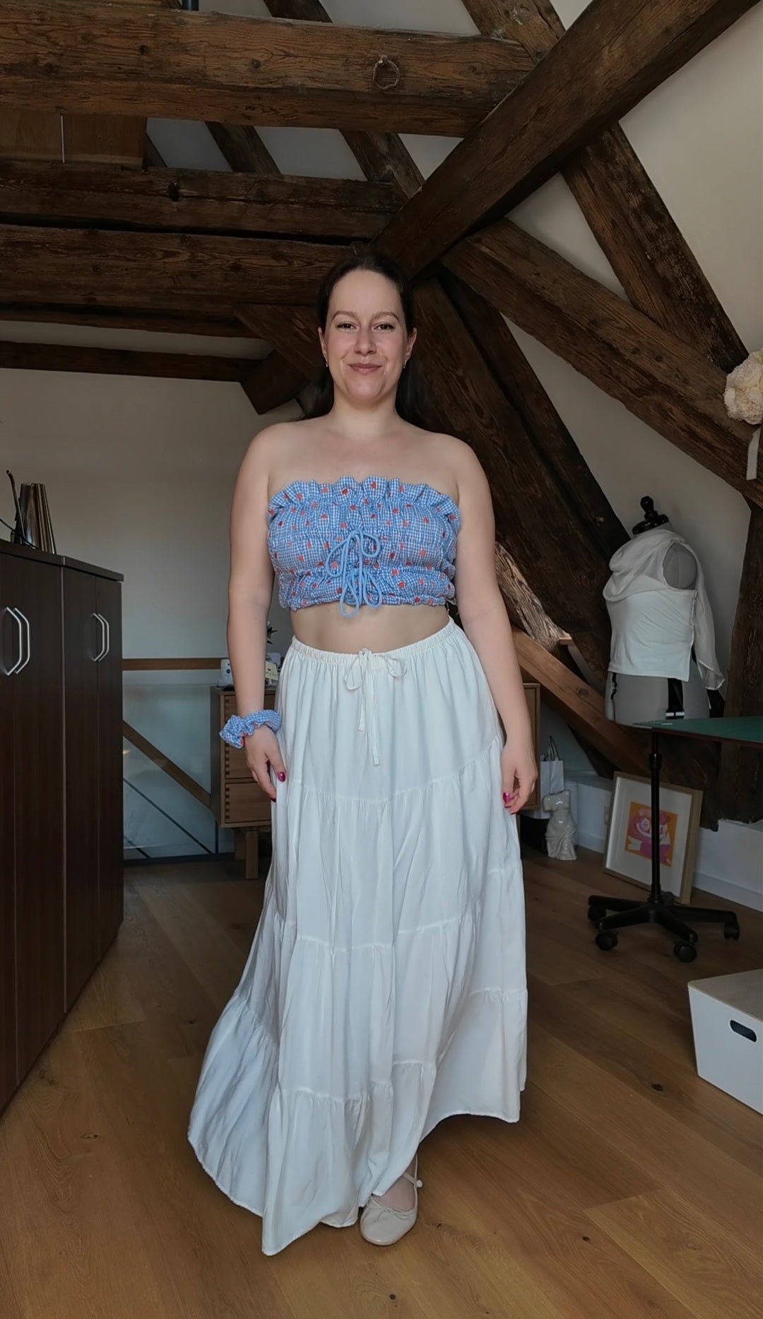 vichy blue/white