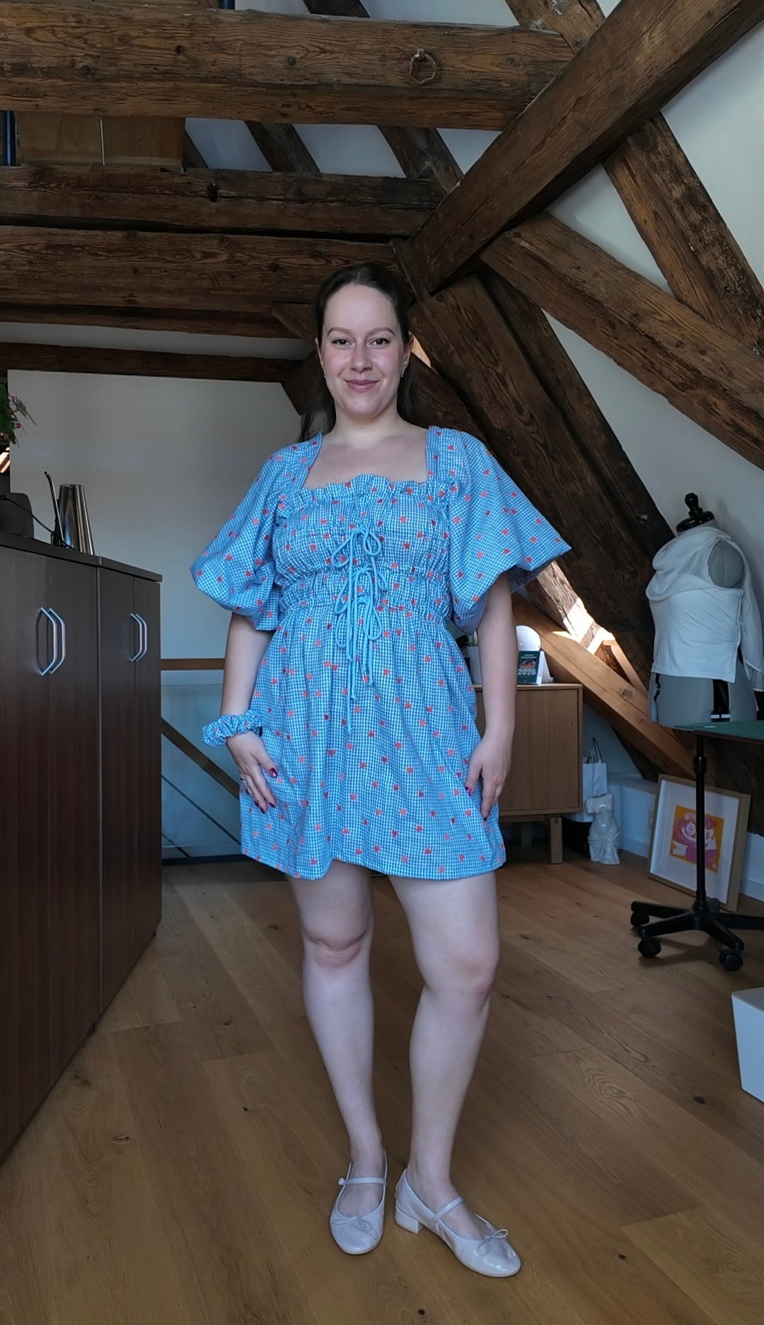 vichy blue/white
