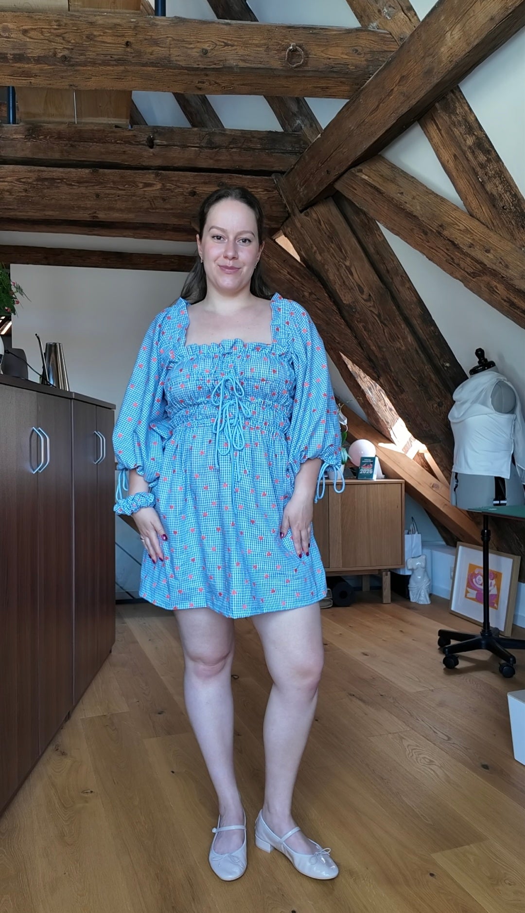 vichy blue/white