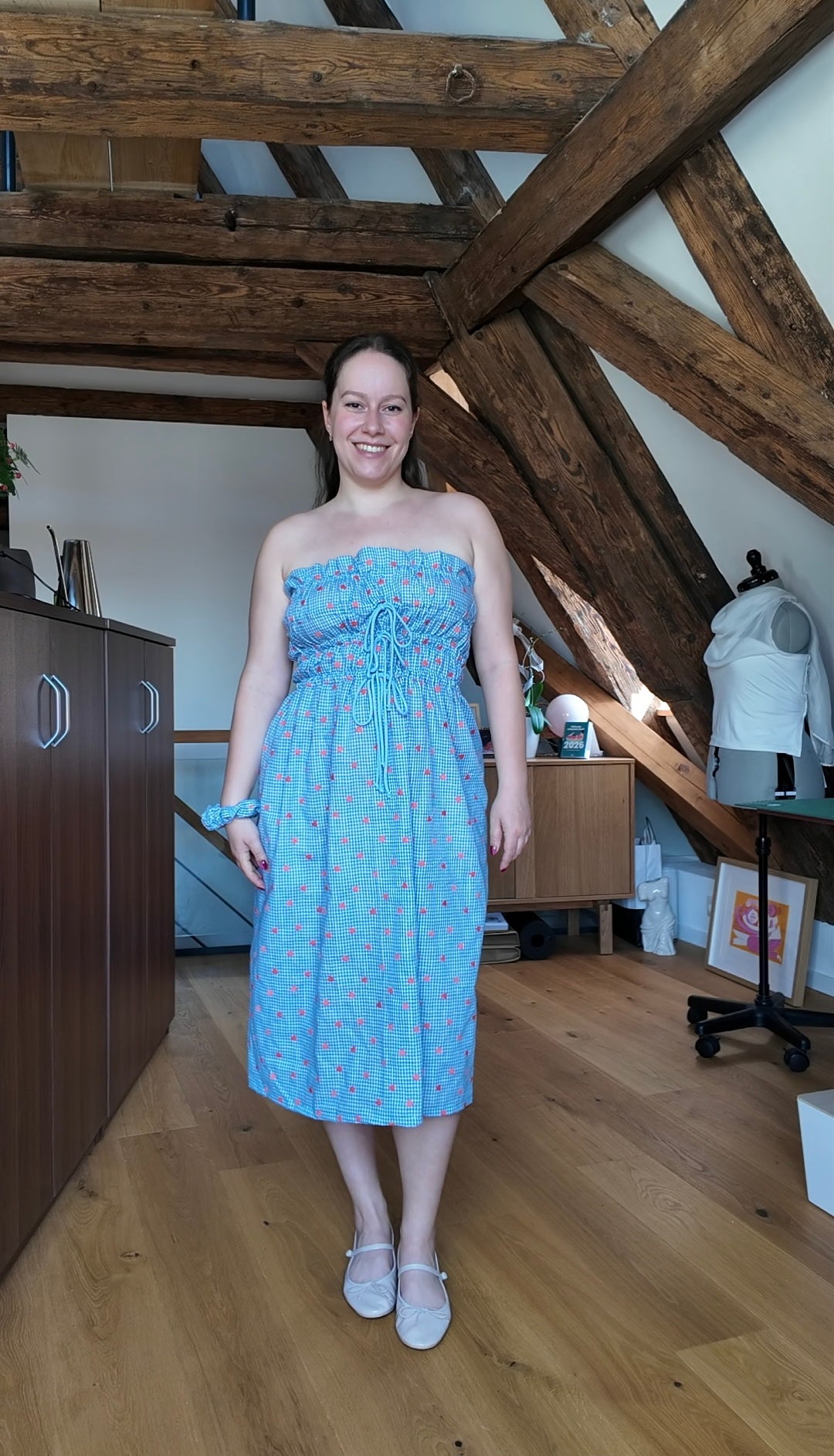 vichy blue/white